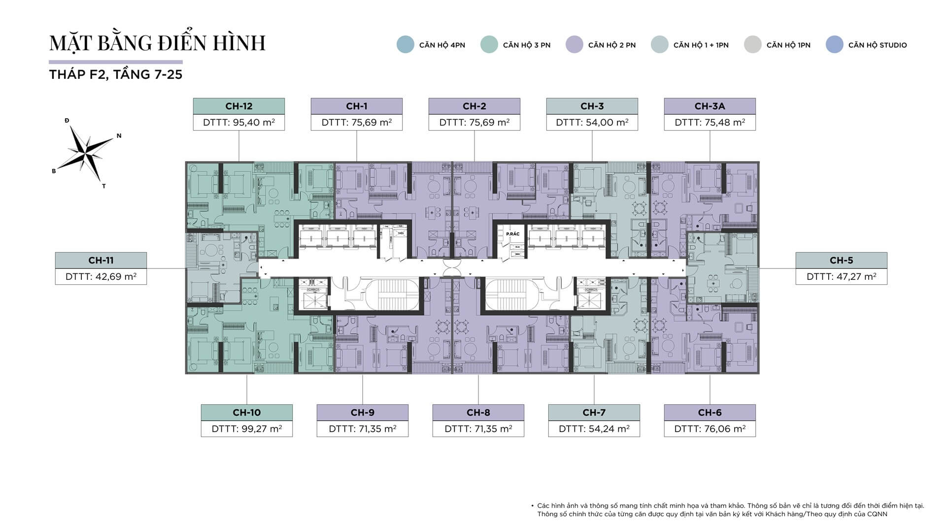 mặt bằng chung cư Taseco Trung Văn