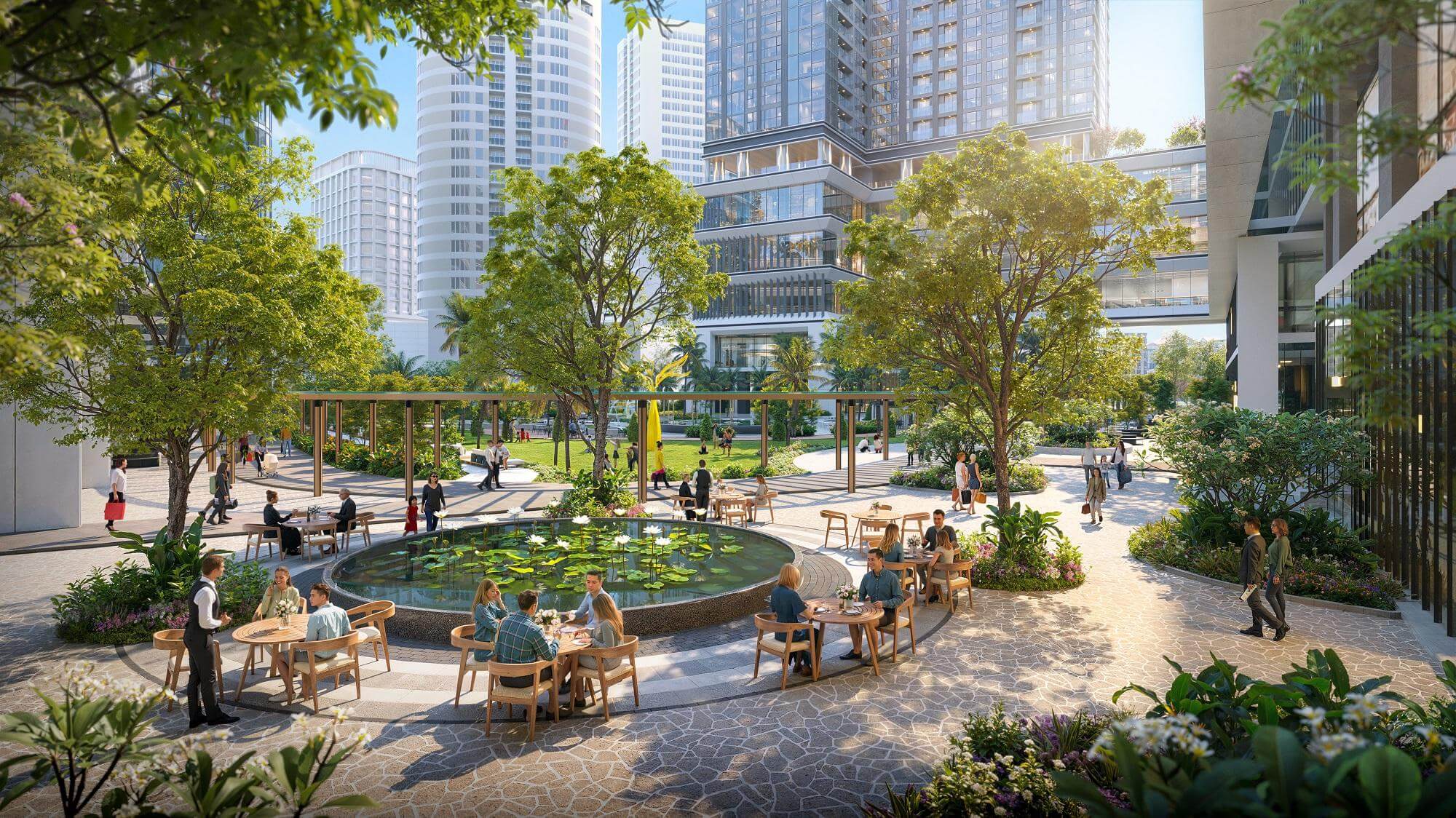 tiện ích dự án chung cư Taseco Trung Văn