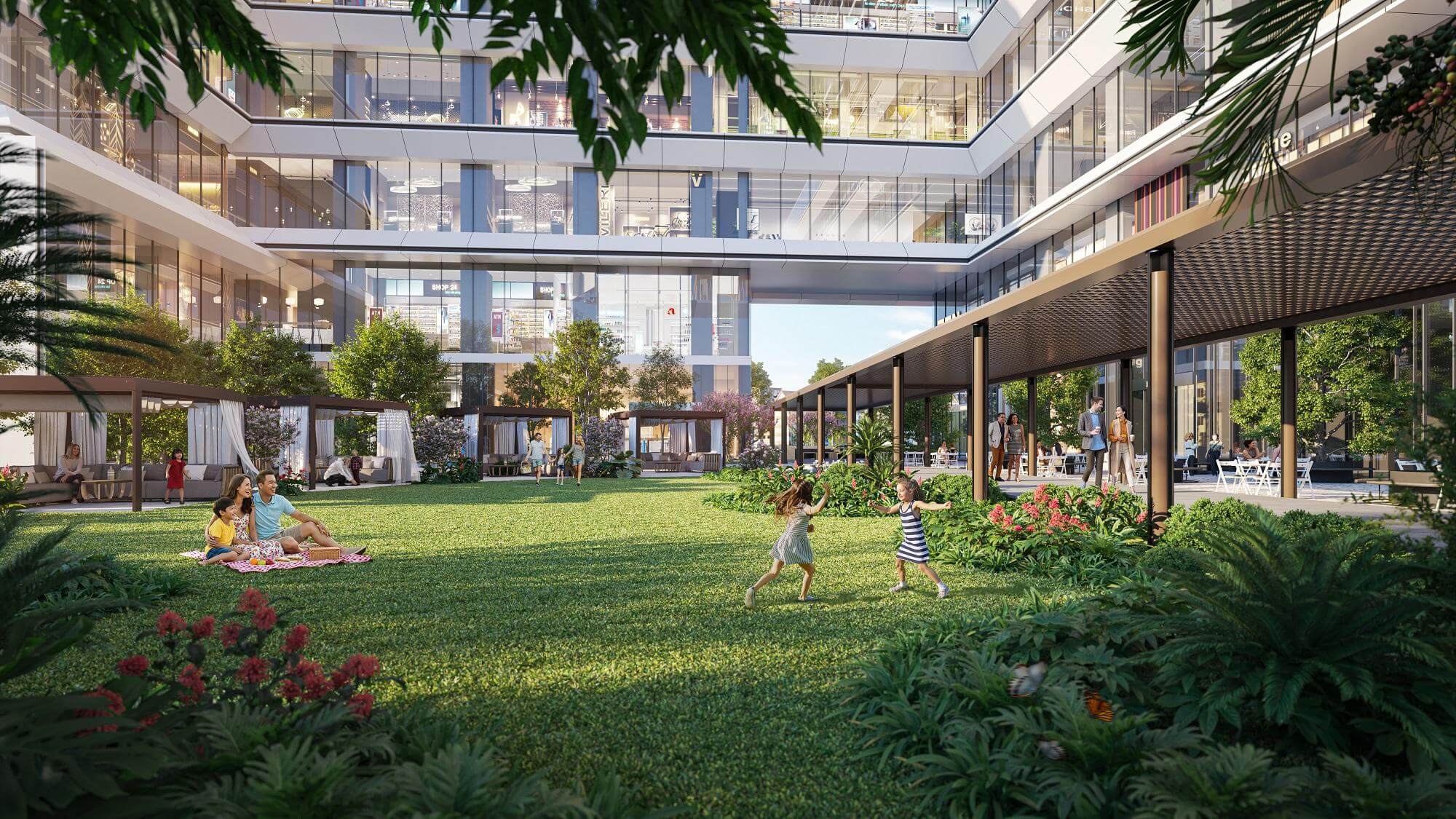 tiện ích dự án chung cư Taseco Trung Văn