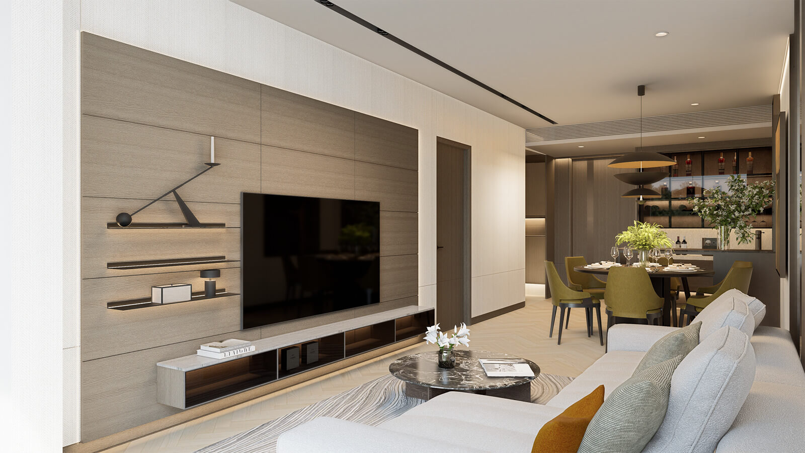  Căn hộ 3 phòng ngủ Taseco Trung Văn 