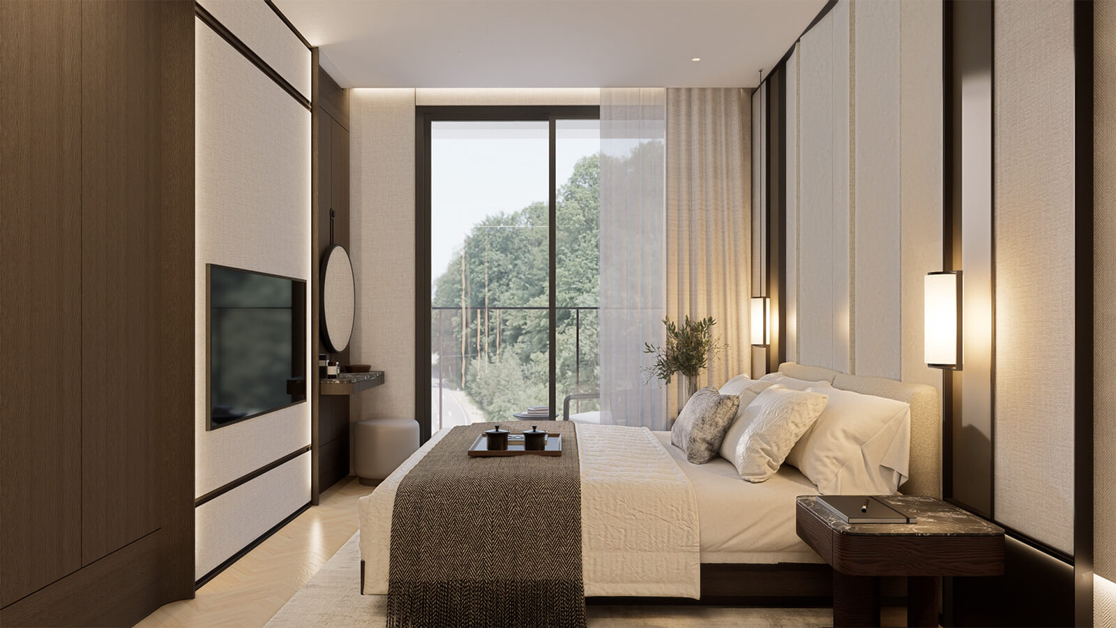 nội thất căn hộ Taseco Trung Văn