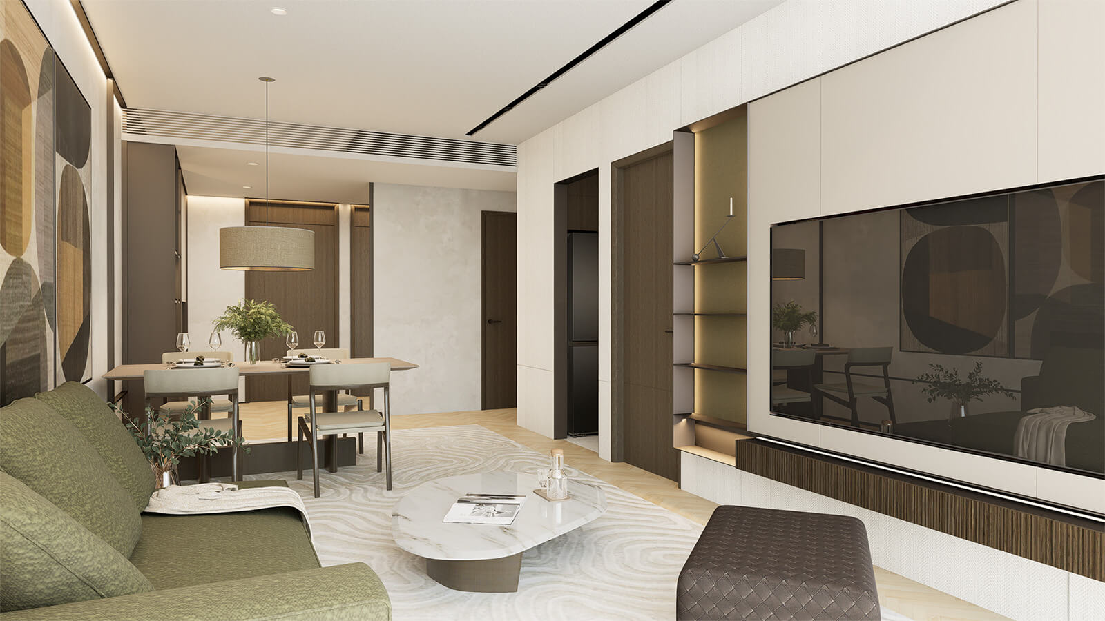 nội thất căn hộ taseco trung văn tố hữu